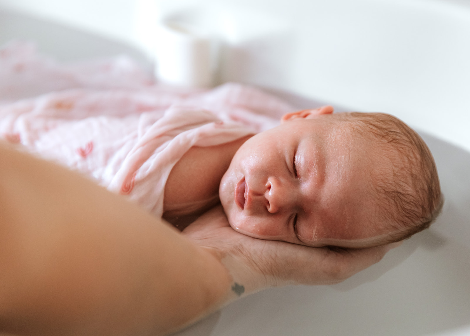 Moment de douceur bébé